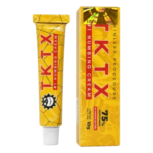 TKTX Tattoo Numbing Cream Australia 75% Yellow 1
